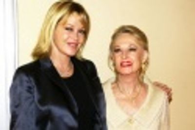 Melanie Griffith and mother Tippi Hedren Photo