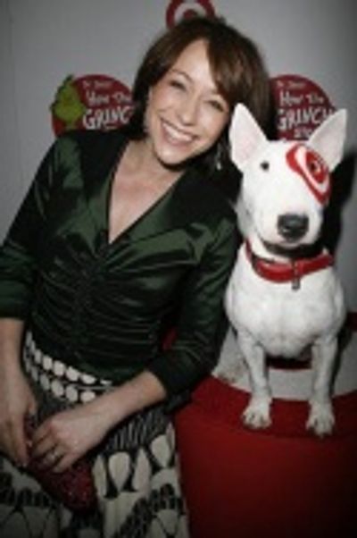 Paige Davis and Target Dog Photo