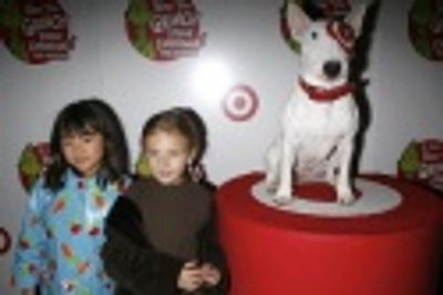 Bechet Allen, her friend Adelaide and Target Dog Photo