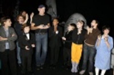 William Ryall and Grinch cast members Photo