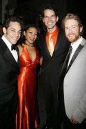 Jeffrey Schecter, J. Elaine Marcos, J. Robert Spencer and Joshua Wade Photo