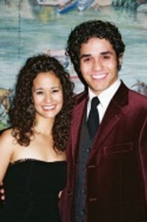 Ali Ewoldt and Adam Jacobs Photo