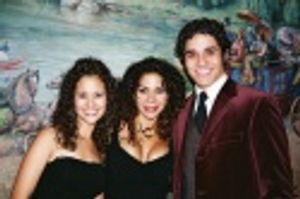 Ali Ewoldt, Daphne Rubin-Vega and Adam Jacobs Photo