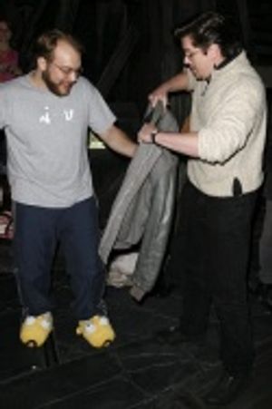 Merwin Foard (Past Gypsy Robe Winner for Assassins) passes his old Les Miserables com Photo