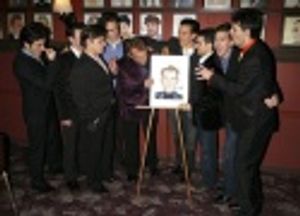 Des McAnuff with national tour and Broadway cast members: Christopher Kale Jones, Mic Photo