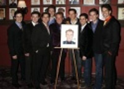 
Christopher Kale Jones, Michael Ingersoll, Deven May, Erich Bergen, Des McAnuff, Ch Photo