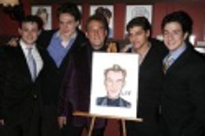 Des McAnuff and tour cast members: Christopher Kale Jones, Erich Bergen, Deven May an Photo