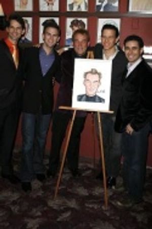 Des McAnuff and Broadway cast members: J. Robert Spencer, Daniel Reichard, Christian  Photo