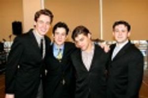 Erich Bergen, Christopher Kale Jones, Deven May and Michael Ingersoll Photo