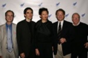 Stephen Kaplin, Ruppert Bohle, Anita Yavich, William Ivey Long, and Michael Yeargan Photo