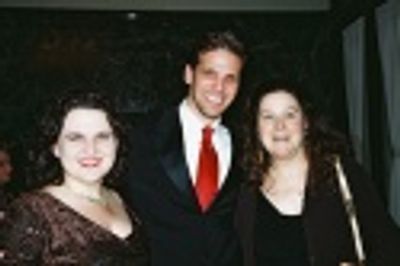 Elizabeth Lucas, David Leidholdt (NYMF, Senior Associate Producer) and Constance L. M Photo