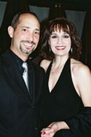 John Milne with wife Beth Leavel Photo