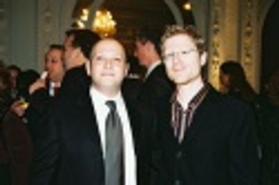 Isaac Hurwitz and Anthony Rapp Photo