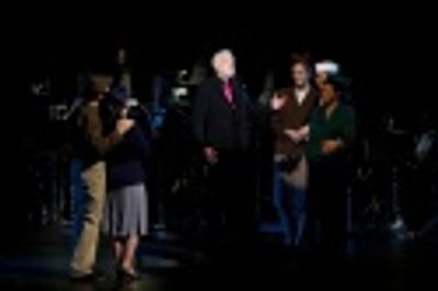 Rod McKuen and cast members Photo