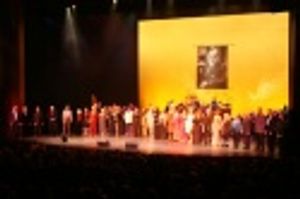The cast takes a bow Photo