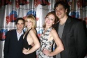Johnny Galecki, Ari Graynor, Julie White and Tom Everett Scott Photo