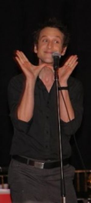 Jack Plotnick charms the crowd with A DAY IN HOLLYWOOD's "I Love a Film Cliche." Photo