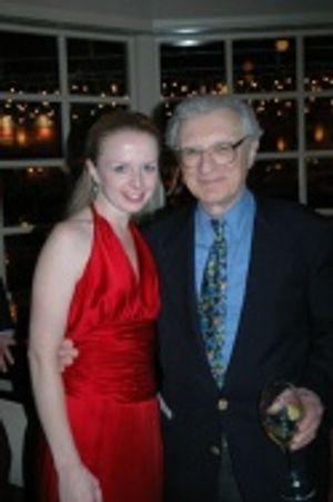 Catherine Brunell and Sheldon Harnick Photo