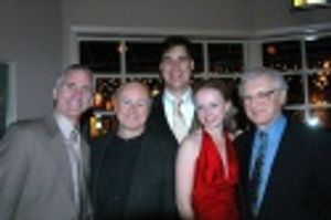 Mark Hoebee, Jeff Brooks, James Clow, Catherine Brunell and Sheldon Harnick Photo