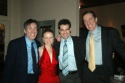 James Brennan, Catherine Brunell, party guest and Nick Wyman Photo