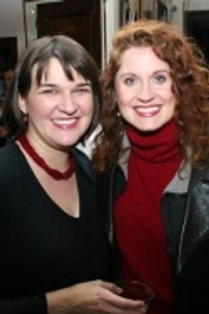 Music director Cathy Venable and Christiane Noll Photo