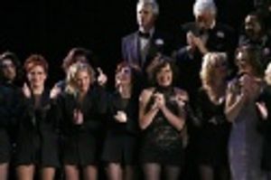 Michelle DeJean, Ashlee Simpson, Bianca Marroquin, Karen Ziemba, Melanie Griffith, an Photo