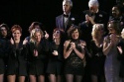 Michelle DeJean, Ashlee Simpson, Bianca Marroquin, Karen Ziemba, Melanie Griffith, an Photo