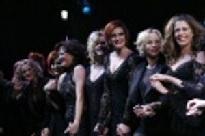 A line-up of Roxies: Ashlee Simpson, Bianca Marroquin, Karen Ziemba, Melanie Griffith Photo