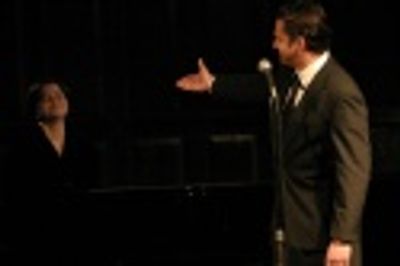 Mary-Mitchell Campbell and Raul Esparza Photo