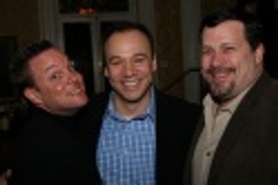 Charlie Maffei, Danny Burstein and Gary Maffei Photo