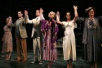 Karen Walsh, Wayne Wilcox, Gale Harold, Blythe Danner, Carla Gugino and Becky Ann Bak Photo