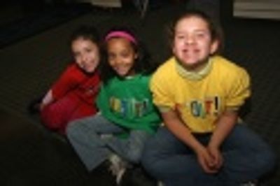 Shout! Fans: Grace DiModugno, Riley Alvaro, and Darcy DiModugno Photo