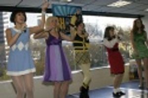 Marie-France Arcilla, Julie Dingman-Evans, Erin Crosby, Denise Summerford and Erica S Photo