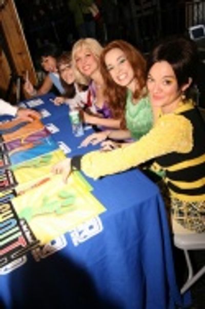Marie-France Arcilla, Denise Summerford, Julie Dingman-Evans, Erica Schroeder and Eri Photo
