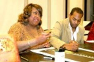 Felicia P. Fields and Brandon Victor Dixon Photo