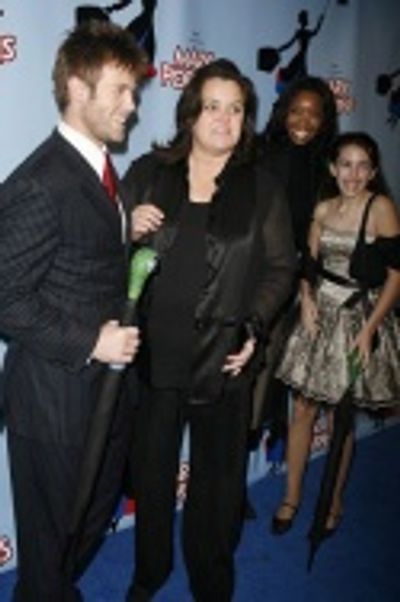 Jacob Young, Rosie O'Donnell and Heather Headley Photo