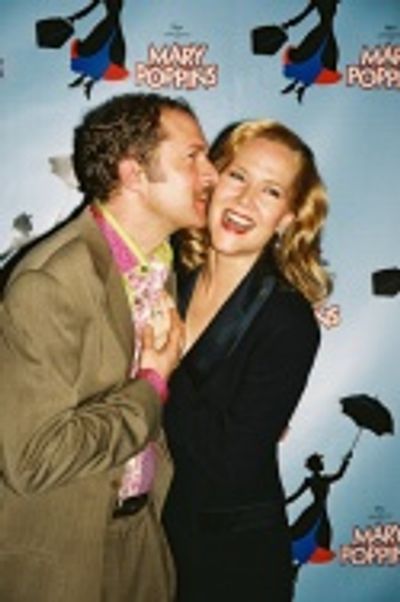 Daniel Jenkins (George Banks) and Rebecca LukerÂ (Winifred Banks) Photo