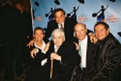 Up top: Legendary Composer Richard M. Sherman, Bottom Row: George Stiles, Legendary C Photo