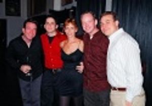 Eddie Varley, Rob Diamond, Ellen Greene, Jamie McGonnigal and Craig Brockman Photo