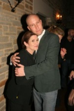 Carrie Fisher and Michael Rosenbaum Photo