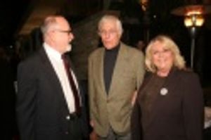 Geffen Playhouse Producing Director Gil Cates with Dick Van Dyke and wife Michelle Photo