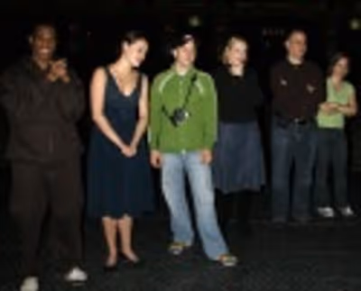 Ashley Brown and Mary Poppins cast members Photo