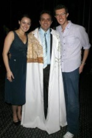 Ashley Brown, Rommy Sandhu and Gavin Lee Photo