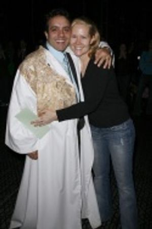 Rommy Sandhu and Rebecca Luker Photo