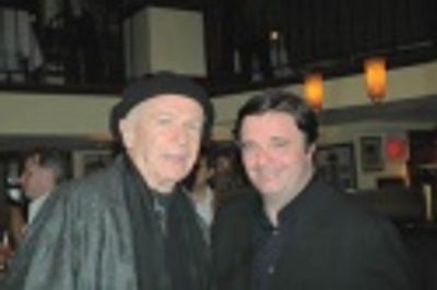 Terrence McNally and Nathan Lane Photo