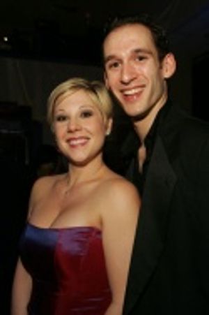 Cast members Stephanie Kurtzuba and Tony Mansker Photo