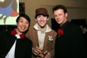 Ensemble members Kevin Samual Yee, Case Dillard, and Nicolas Dromard Photo