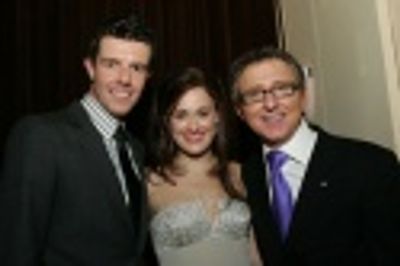 Gavin Lee, Ashley Brown and producer Thomas Shumacher Photo