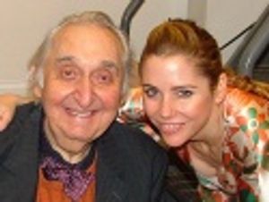 Fyvush Finkel and Kerry Butler Photo