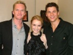 Neil Patrick Harris, Kate Reinders and David Burtka Photo